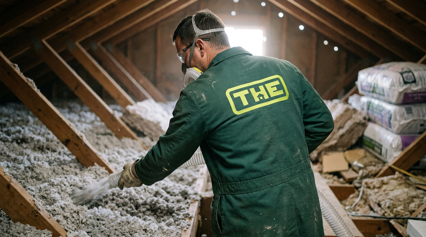 Attic Insulation Replacement